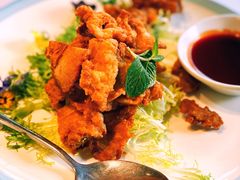 青岛老炸肉-开海·红岛海鲜虾水饺(石老人店)