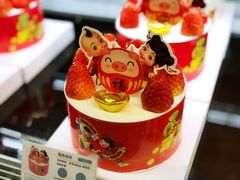 -格瑞思动物奶油生日蛋糕(圆融店)