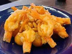梨球果仁虾-小吊梨汤·北京菜·烤鸭(鸟巢店)