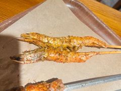 炭烤基围虾-疆里疆外·和田烤肉·清真