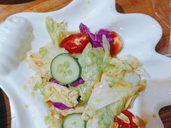 -东来菜馆•手抓海鲜家常菜•海鲜锅贴(鸽子窝店)
