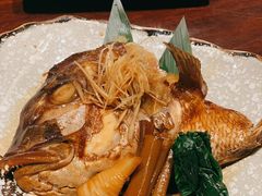 煮金目鲷鱼头-加奈日本料理
