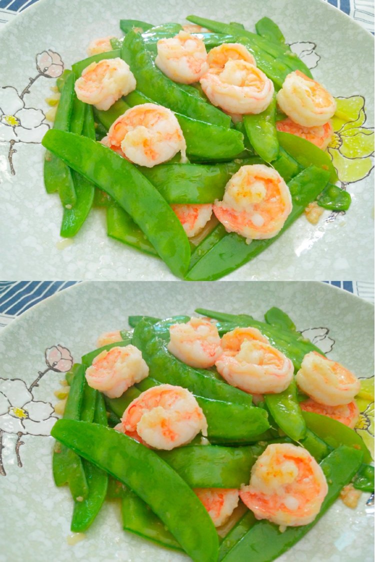 家常菜/荷兰豆炒虾仁