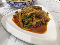 爆炒鳝丝-溱湖八鲜菜馆