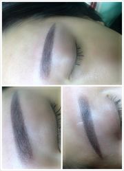 粉黛眉0⃣️洁痂-平萍纹绣韩式半永久定妆