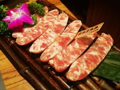飞鱼籽香肠-黑牛の店·和牛烧肉(合生汇店)