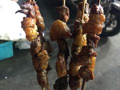 -劳动公园新疆人烤腰子