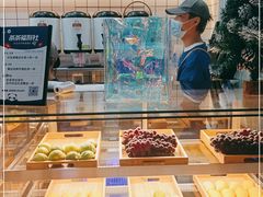 面包甜点陈列柜-茶百道(春熙路银石广场店)