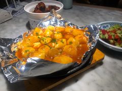 铁板玉脂豆腐-小菜园新徽菜(南通崇川金鹰店)