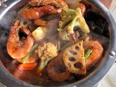 干锅大虾-雅逸居海鲜小厨