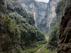 -龙水峡地缝景区