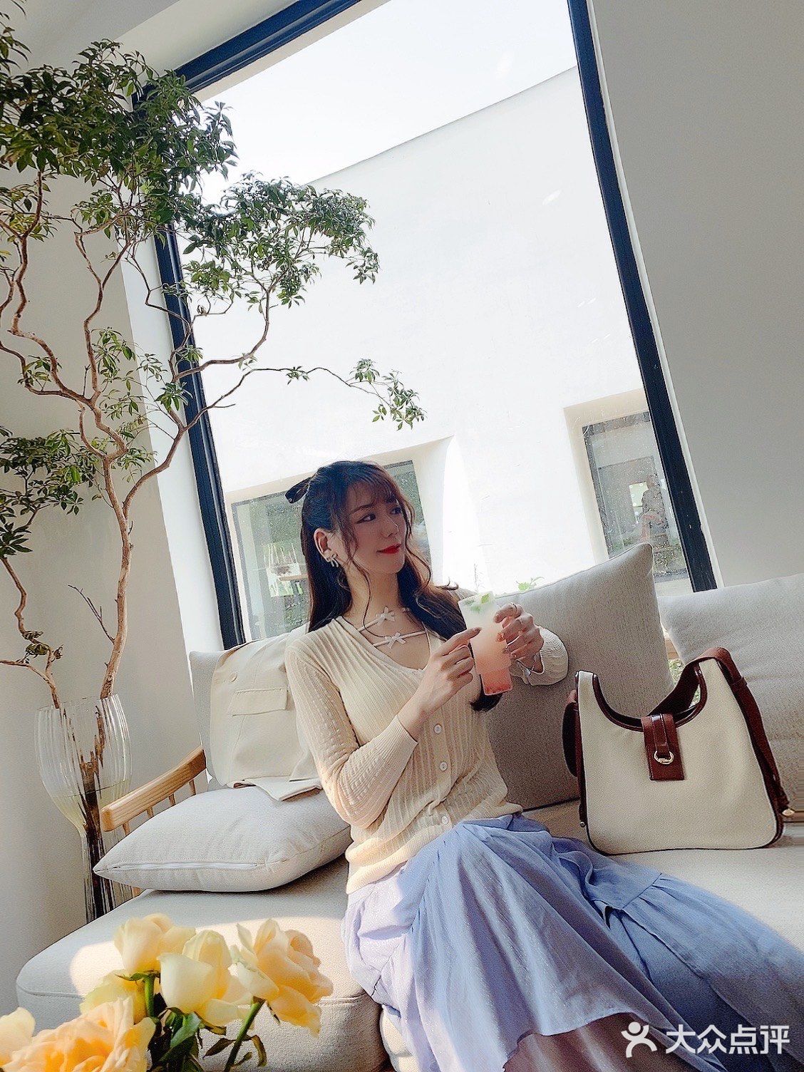 北京室外莫奈花园咖啡厅☕超美花园🌼下午茶