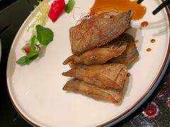古法现炸熏鱼-新南华大酒店(长寿店)