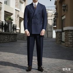 点击看大图 -怒马会 全麻衬西装高级定制