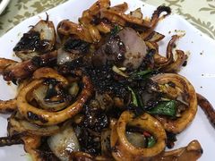炒鱿鱼-新峰肉骨茶