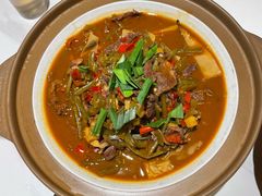 番薯杆黄牛肉-阿露佳·舌尖上的安吉菜