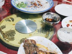 -北京龙庆四季香农家饭庄·灶台鱼·碳烤虹鳟鱼(龙庆峡店)