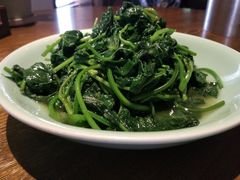 炝烧红薯尖-粗茶淡饭·隐庐私厨(东亭店)
