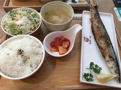 烤青花鱼定食-和风日本料理(腾飞园店)