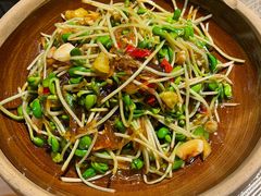 有机黑豆芽炒绿豆粉-小尕子·新疆菜(明园店)