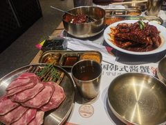 -草家酱蟹炭火烤肉店(珲春南路一店)