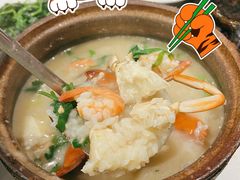 螃蟹鲜虾粥-适口餐厅砂锅粥(公信路总店)