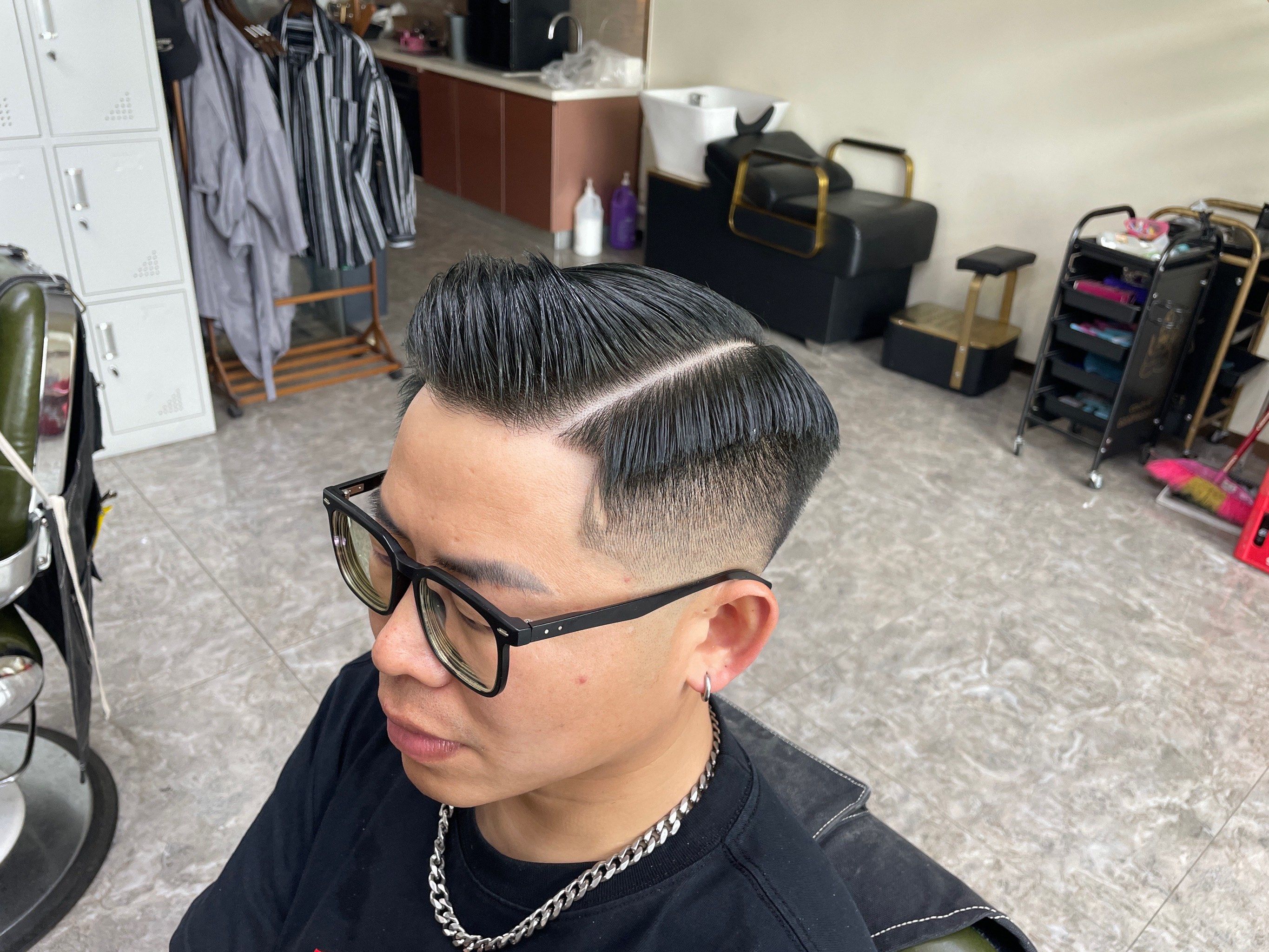 美式油头谁剪谁帅