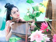 白蛇-九月鹰飞汉服摄影工作室