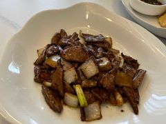 京葱爆猪肝-虎哥私房菜(馒头山店)