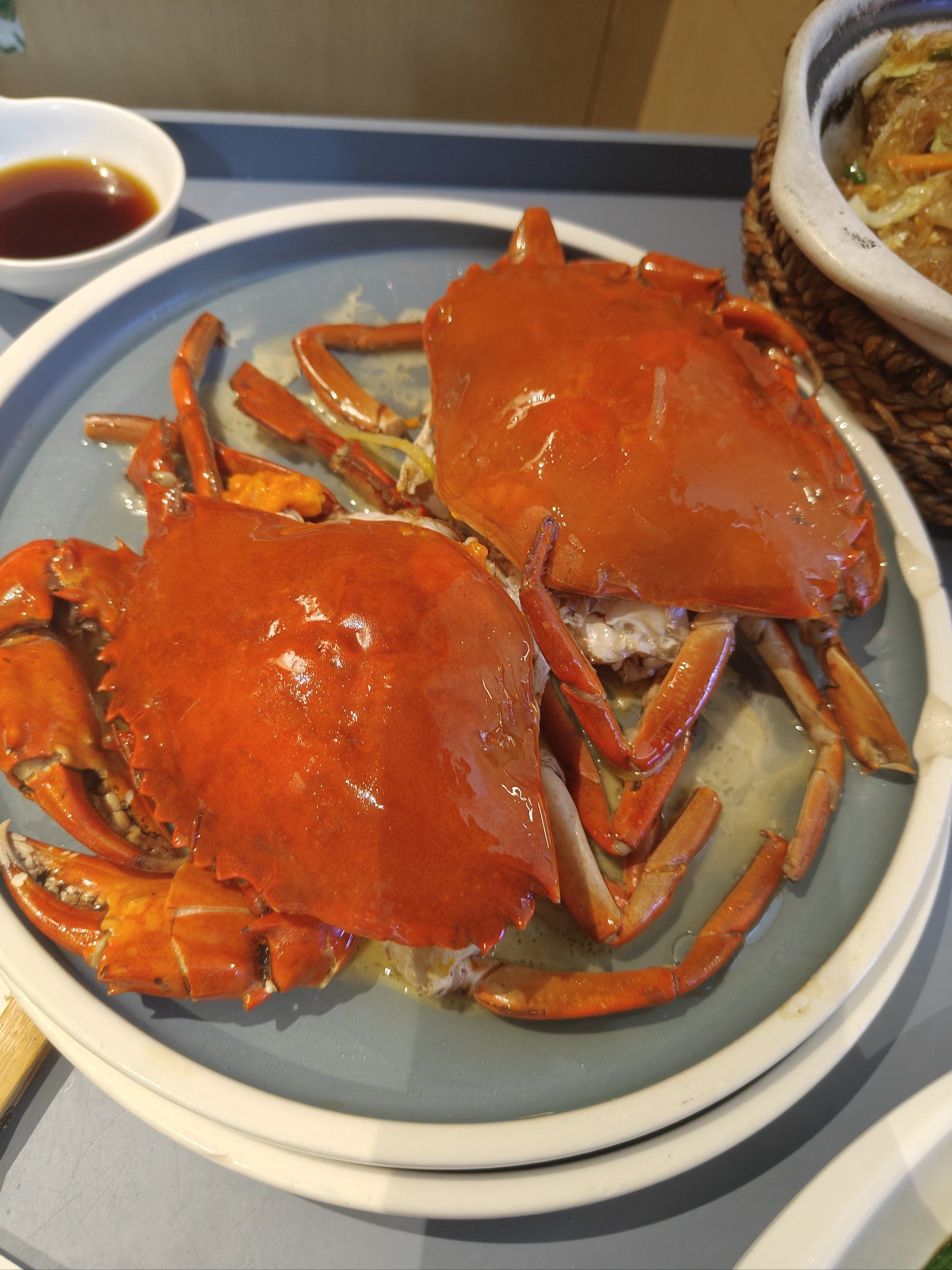 清新一夏 蒸螃蟹