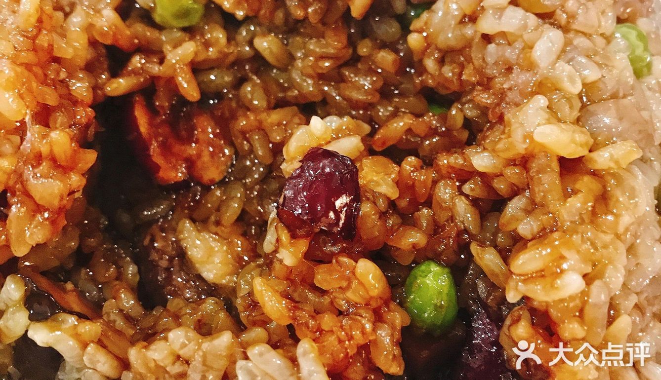 年味咸口的八宝饭