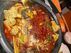 -探鱼·鲜青椒爽麻烤鱼(番禺万达店)