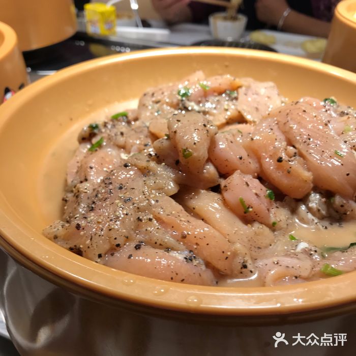 龍歌自助小火锅(城阳万象汇店)黑椒鸡柳图片