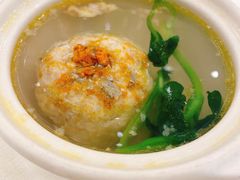 蟹粉狮子头-怡园饭店-餐厅(四望亭店)