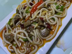 肉炒手擀粉-马白开来特色羊排揪片子  (总店)