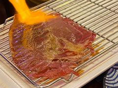 铺天盖地顶级澳牛肉火焰寿司-仙隐小鹿中華の日料(正弘城店)