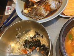 -草家酱蟹炭火烤肉店(珲春南路一店)