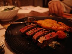 黑松露菲力牛排及香煎泰虾-安妮意大利餐厅(国贸店)