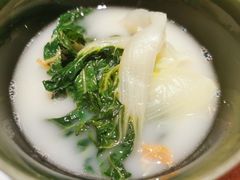 上汤苋菜-湖滨28中餐厅·西湖宴·杭州君悦酒店