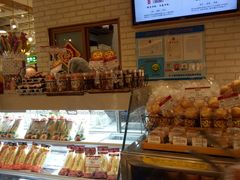 面包甜点陈列柜-山崎面包(静安久光店)