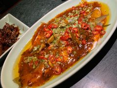 钱塘茄椒鱼-新白鹿餐厅(悠迈生活广场店)