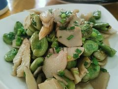 蚕豆炒笋-宾湖农庄·农场特色(太湖龙之梦店)