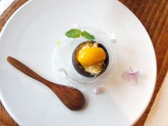 香橙奶冻配芒果冰激淋-桂语山房(满觉陇店)