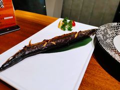 烤秋刀鱼-九井澤精致料理(金茂店)