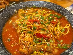 明太鱼炖黄豆芽-小木屋米酒店·韩国料理(深圳总店)