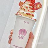 宁波本土奶茶独家新年款｜这个奶油塔真的这么高‼️