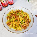 ㊙️家常下饭菜，牛肉炒笋丝，鲜香嫩滑！