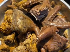 姬松茸煲白鸽（汤渣）-农汤老店(顺联公园里店)