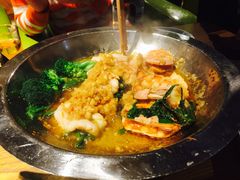 堂焗牛油蒜蓉虾-去茶去餐厅(中央大街店)