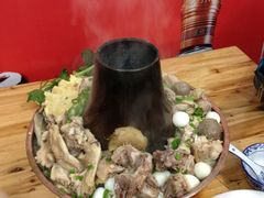 木炭鸡肉铜火锅-巢湖名吃·徽府农家菜(半汤店)